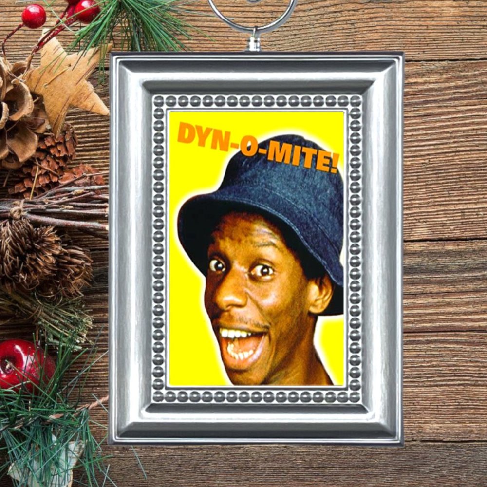 Good Times J.J. Evans Dyn-O-Mite‎ TV Show Memorabilia Christmas Tree Ornament